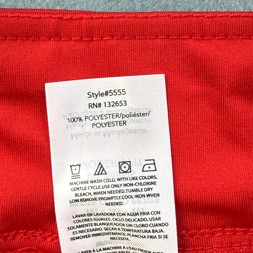 WonderWink W123 Scrub Jogger Womens Medium Petite Red Cargo Athletic Pants 5555P - Picture 9 of 12
